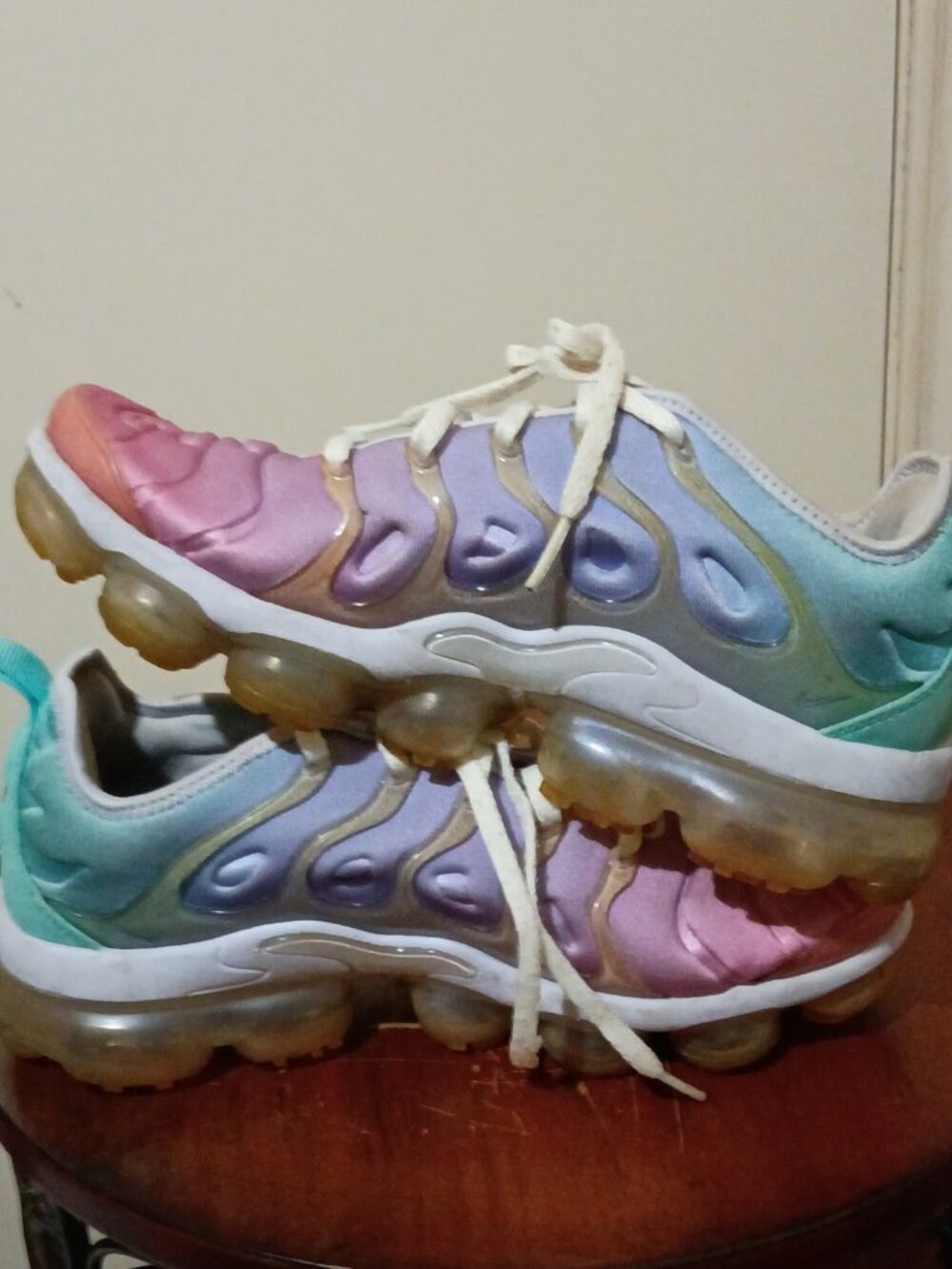 Nike Air Vapormax Plus Shoes Womens Size 8 Ombre Running Sneakers CW5593-700 - Picture 12 of 13